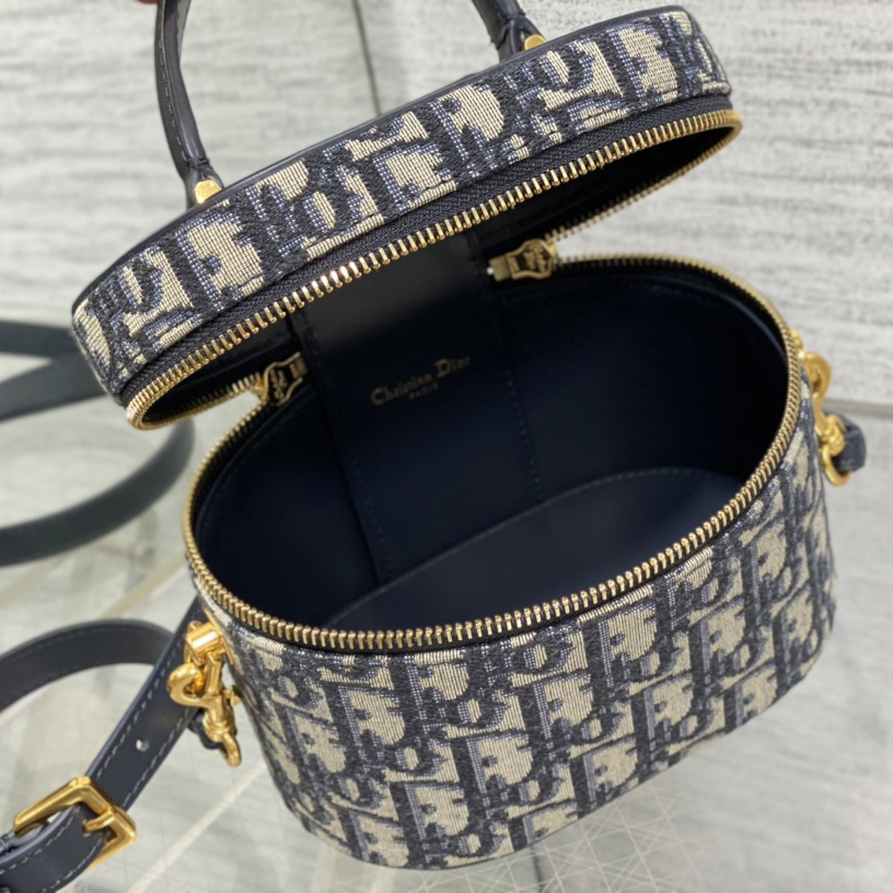 Dior Small CD Signature Vanity Case - FashionPlug