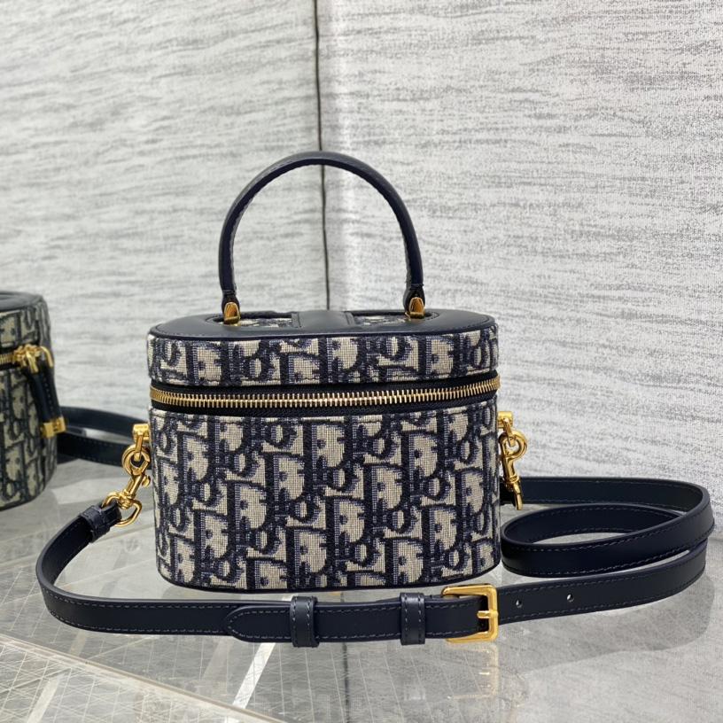 Dior Small CD Signature Vanity Case - FashionPlug