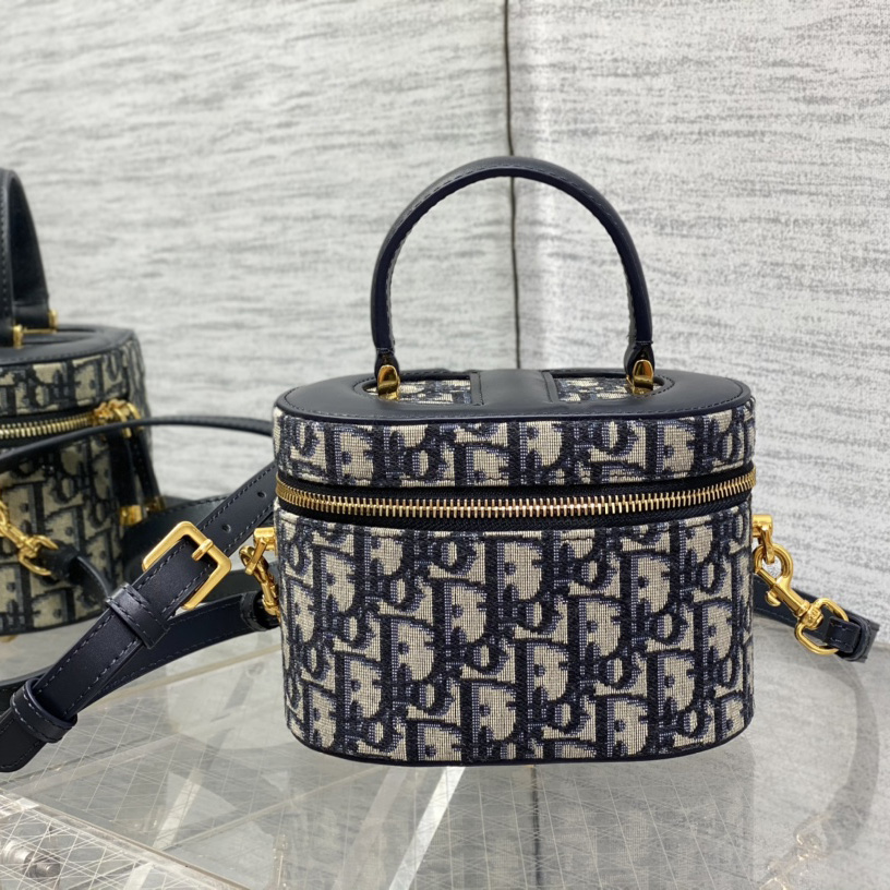 Dior Small CD Signature Vanity Case - FashionPlug