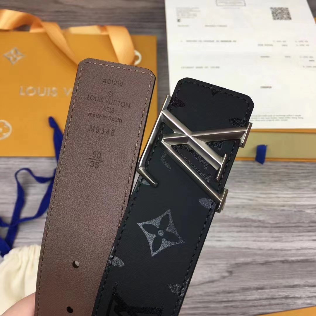 Louis Vuitton LV Initiales Reversible Belt    - FashionPlug