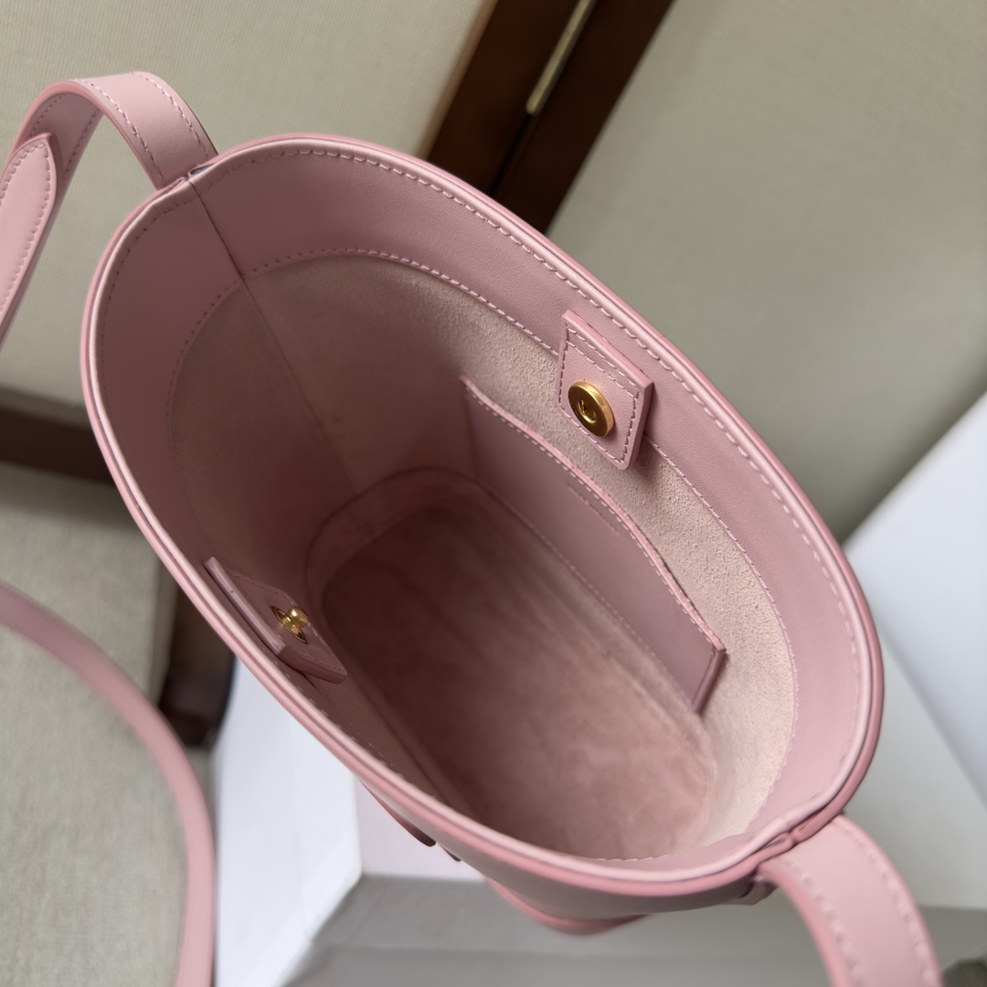Celine Mini Bucket Cuir Triomphe In Smooth Calfskin  - FashionPlug