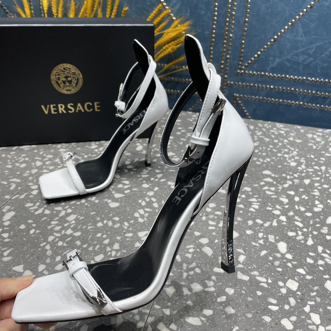 Versace Pin-Point Sandals - FashionPlug