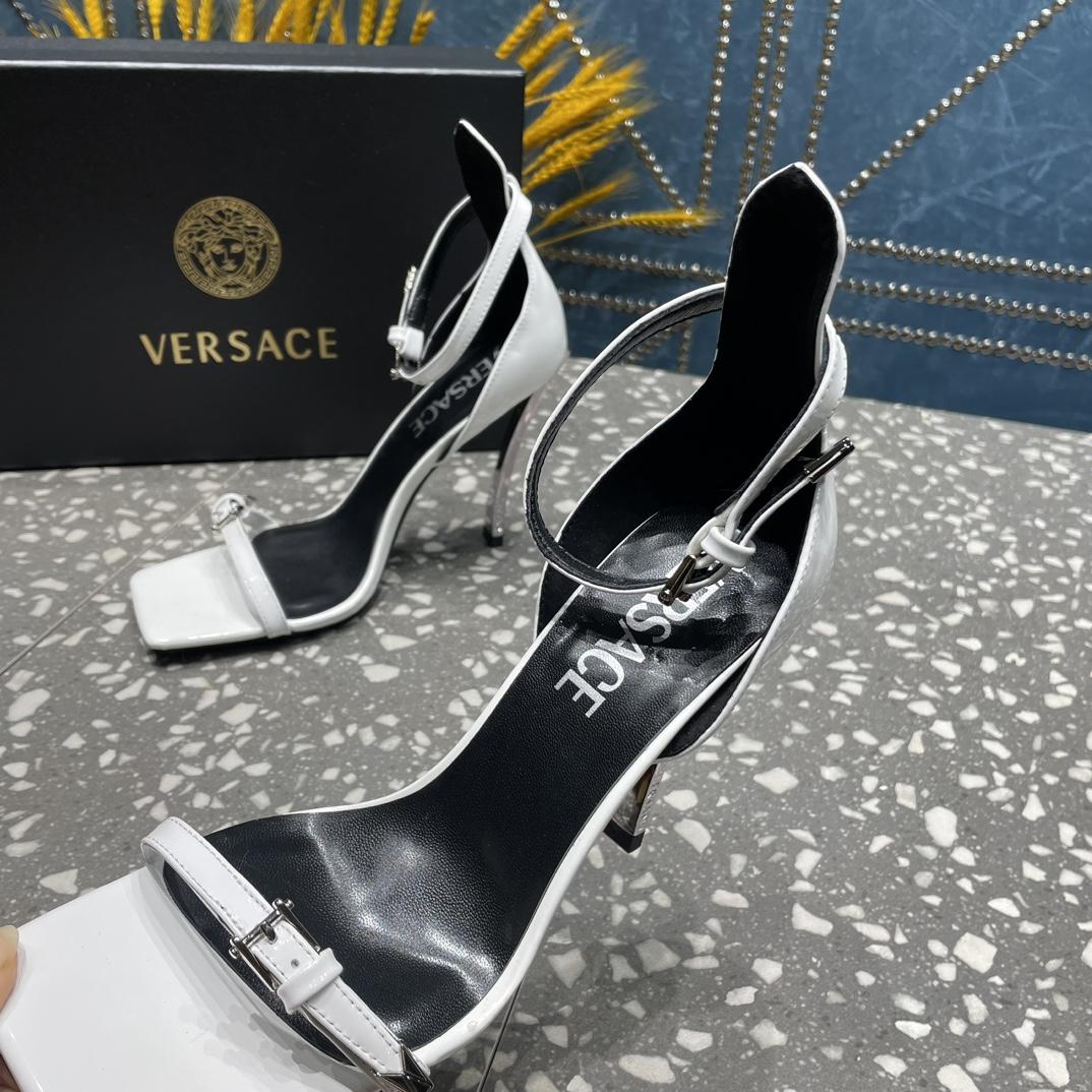 Versace Pin-Point Sandals - FashionPlug