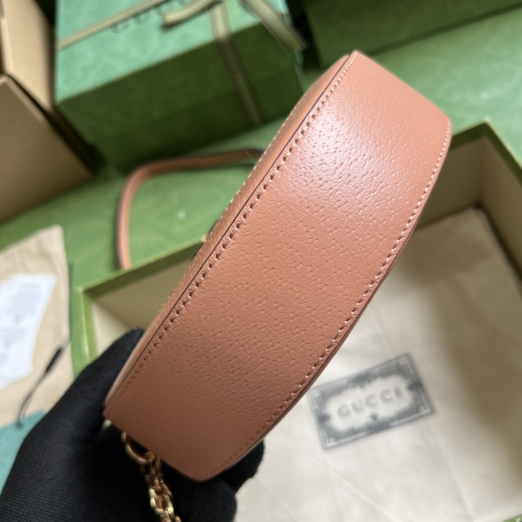 Gucci Ophidia GG Mini Round Shoulder Bag  (18-18-4.5cm) - FashionPlug