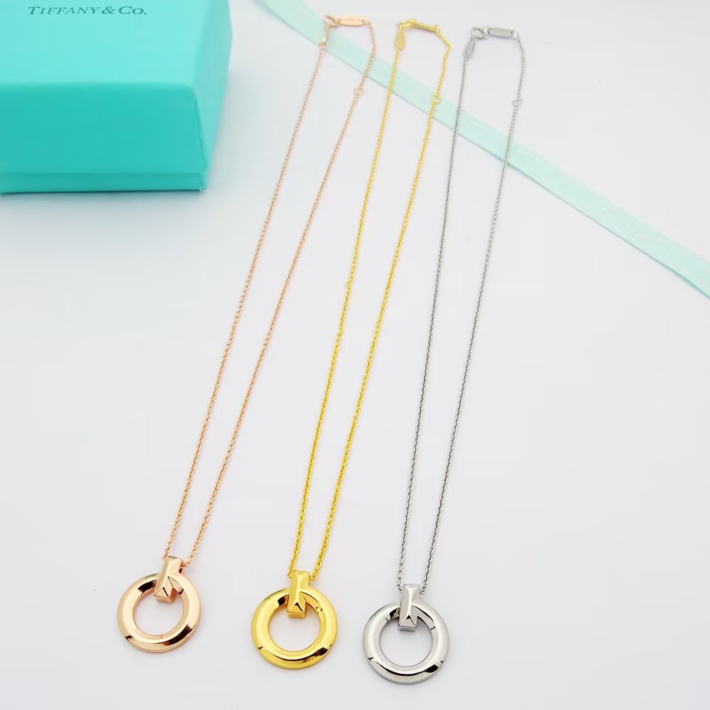 Tiffany&CO T1 Circle Pendant - FashionPlug