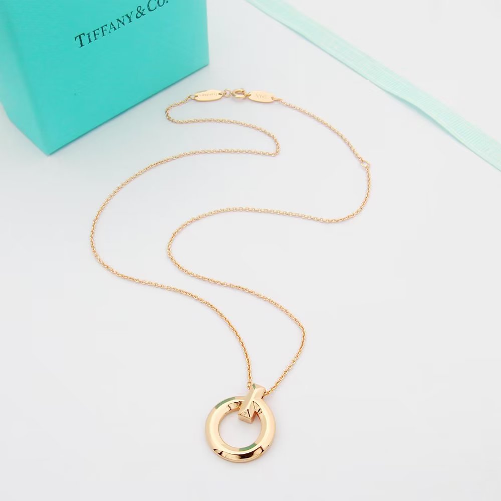 Tiffany&CO T1 Circle Pendant - FashionPlug
