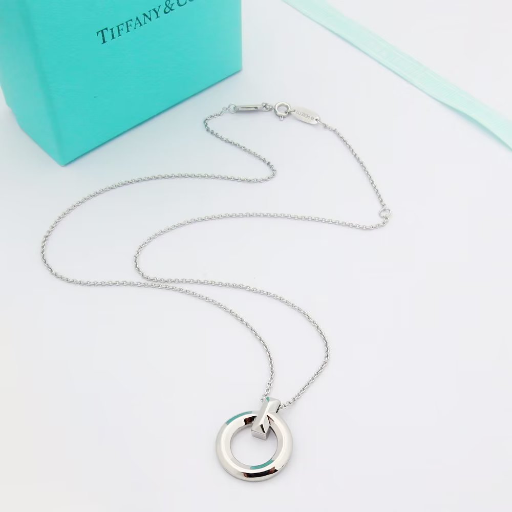 Tiffany&CO T1 Circle Pendant - FashionPlug