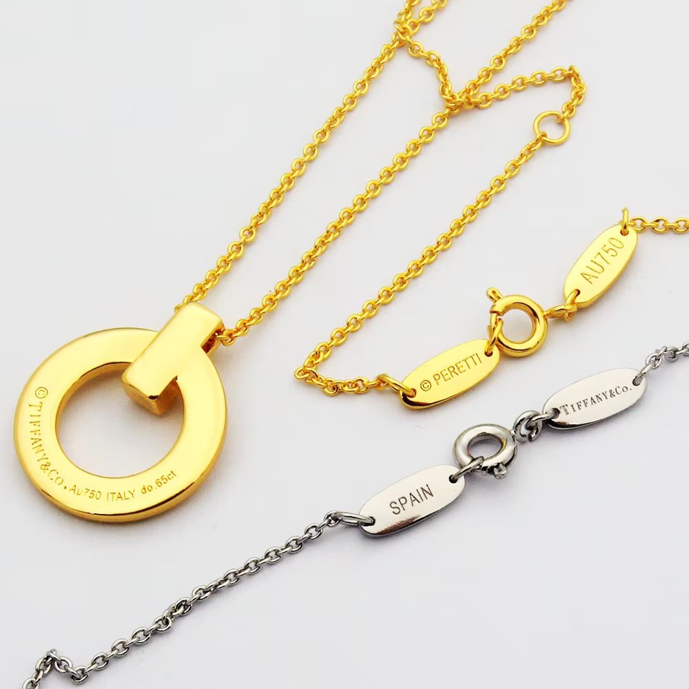 Tiffany&CO T1 Circle Pendant - FashionPlug