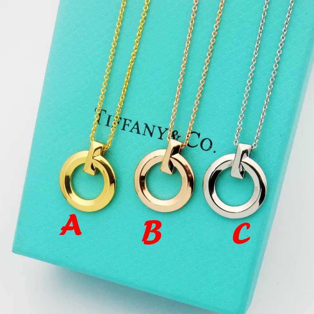Tiffany&CO T1 Circle Pendant - FashionPlug