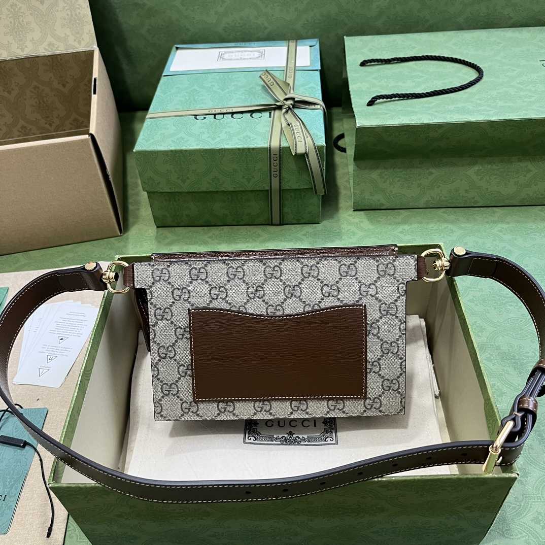 Gucci GG Belt Bag With Interlocking G (18-13-5cm) - FashionPlug