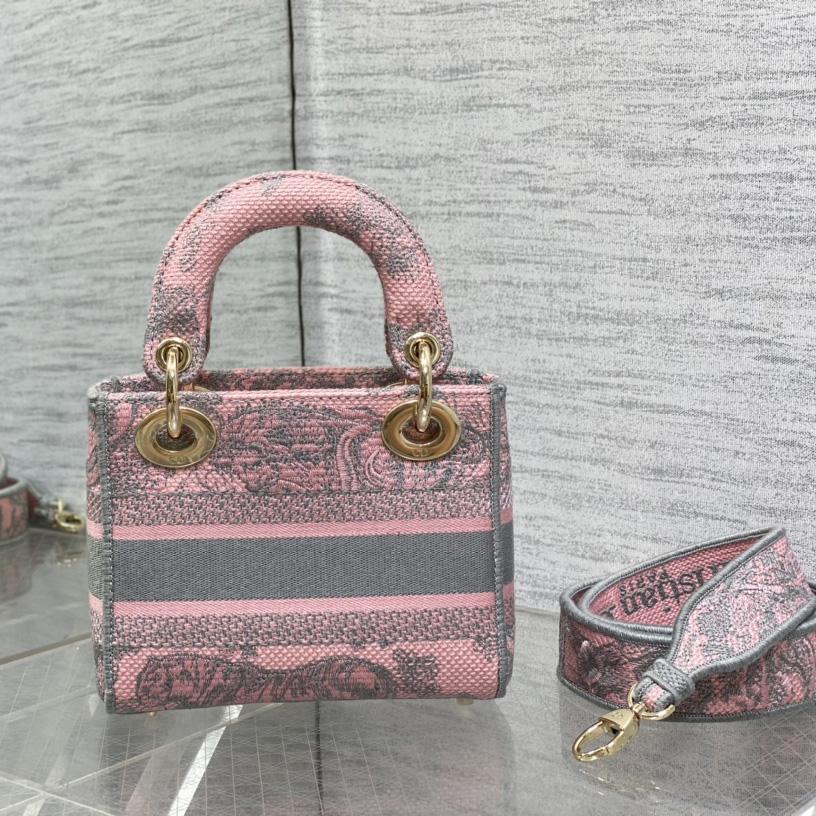 Dior Mini Lady D-lite Bag - FashionPlug