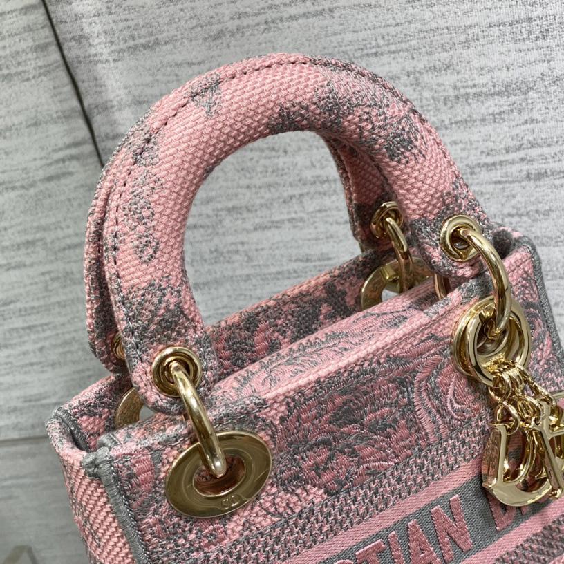 Dior Mini Lady D-lite Bag - FashionPlug