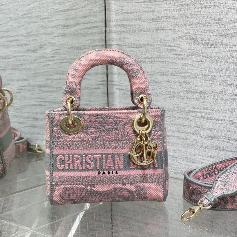 Dior Mini Lady D-lite Bag - FashionPlug
