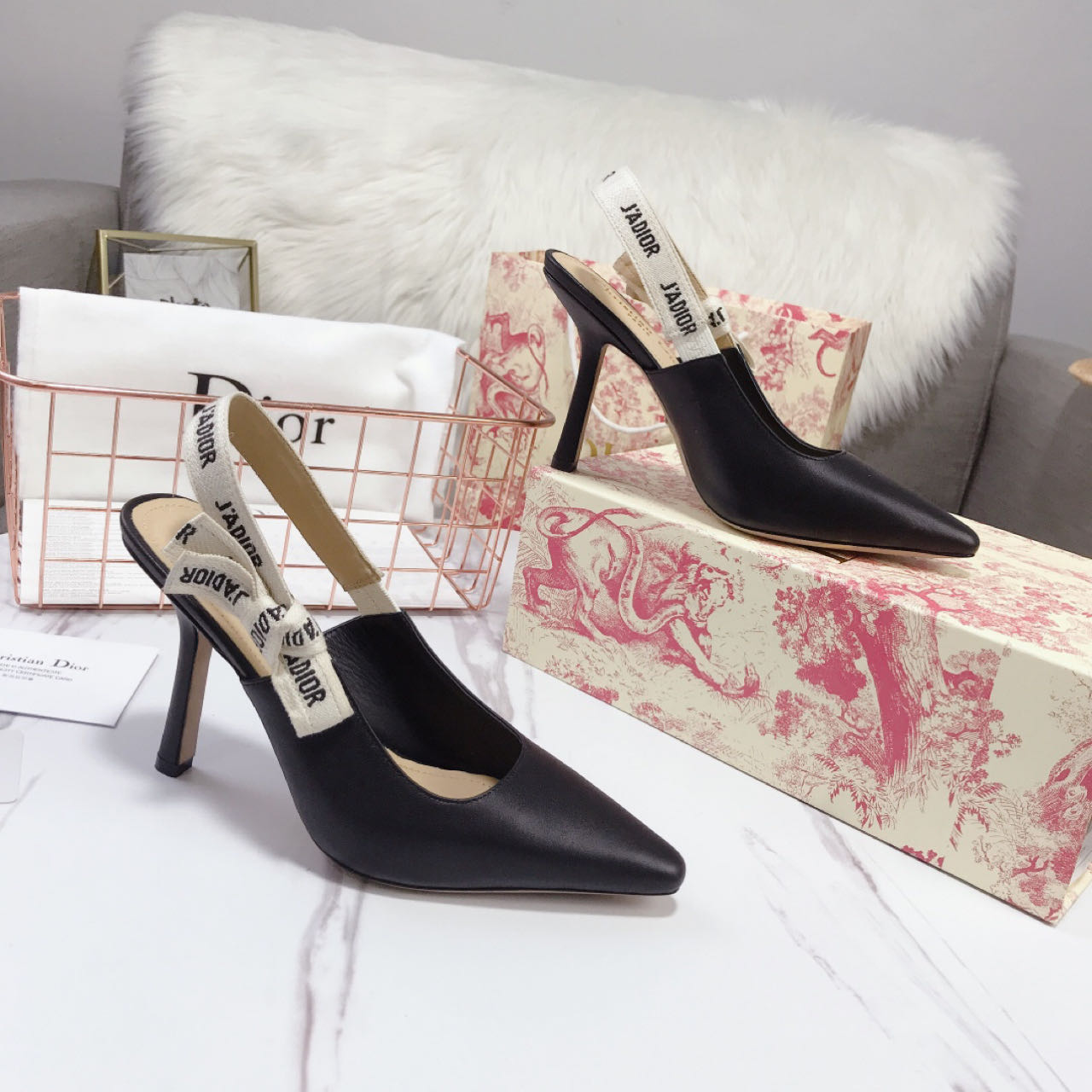 Dior J'Adior Slingback Pump  - FashionPlug