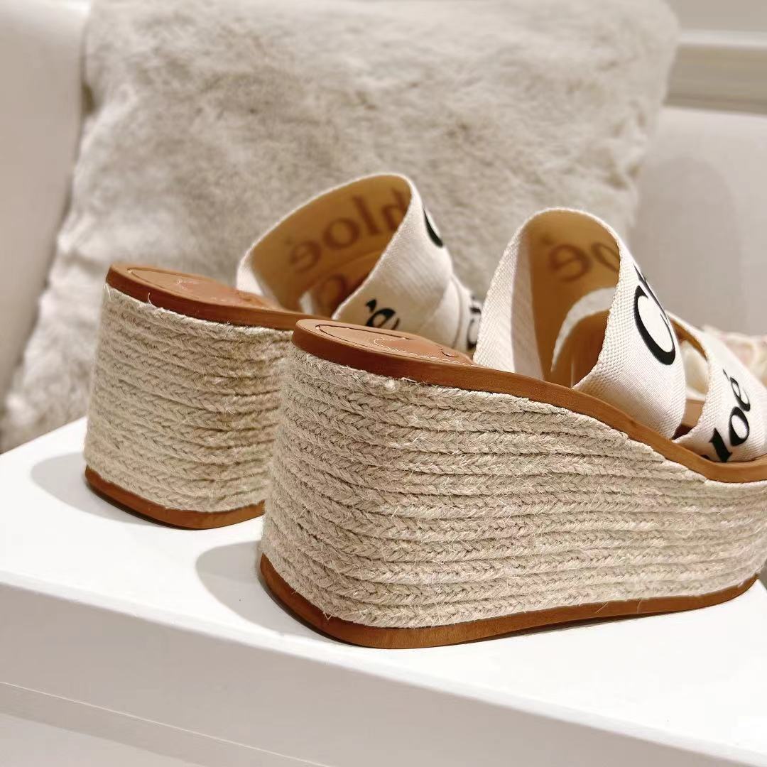Chloe Woody Wedge Espadrille - FashionPlug