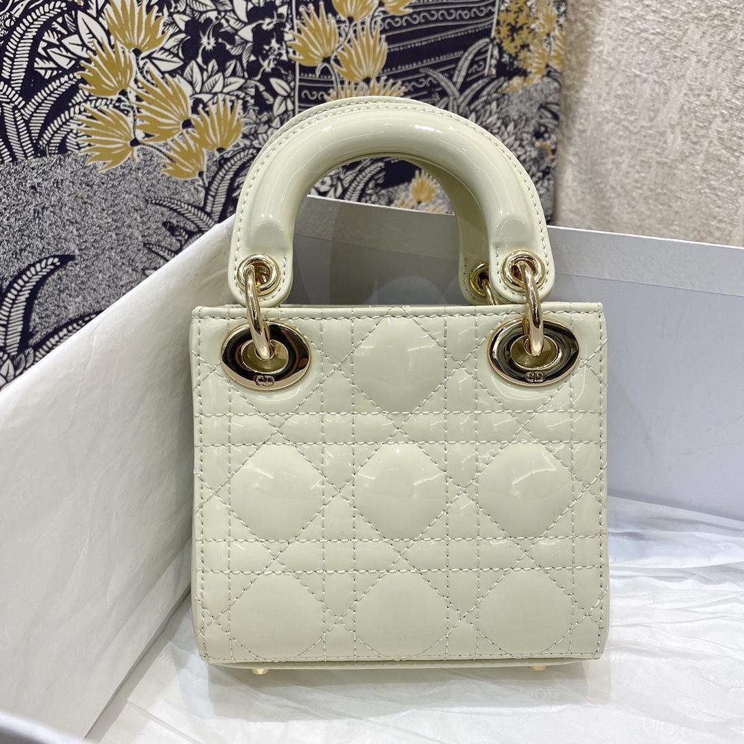 Dior Mini Lady Dior Bag(12*10*5cm) - FashionPlug