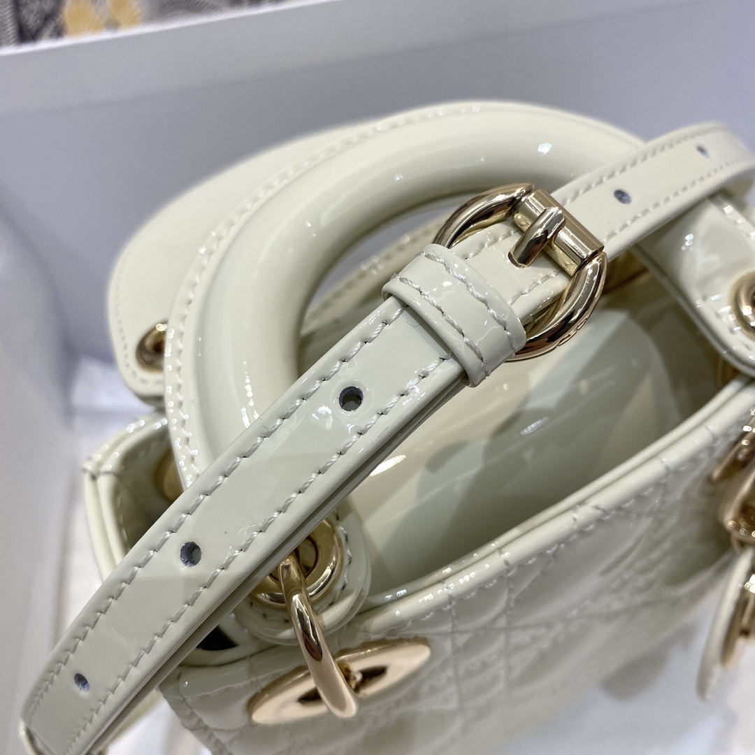 Dior Mini Lady Dior Bag(12*10*5cm) - FashionPlug