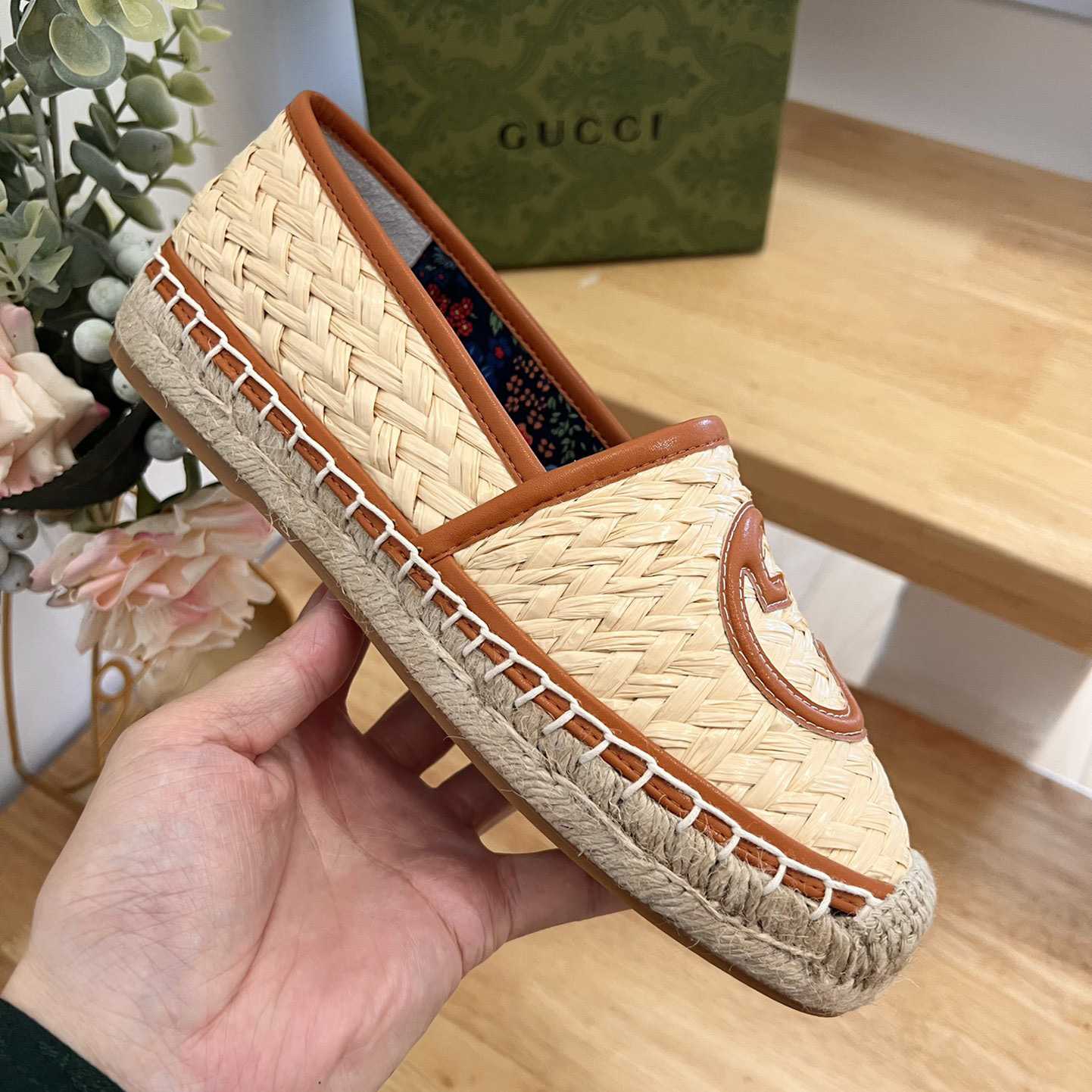 Gucci Interlocking G Espadrille - FashionPlug