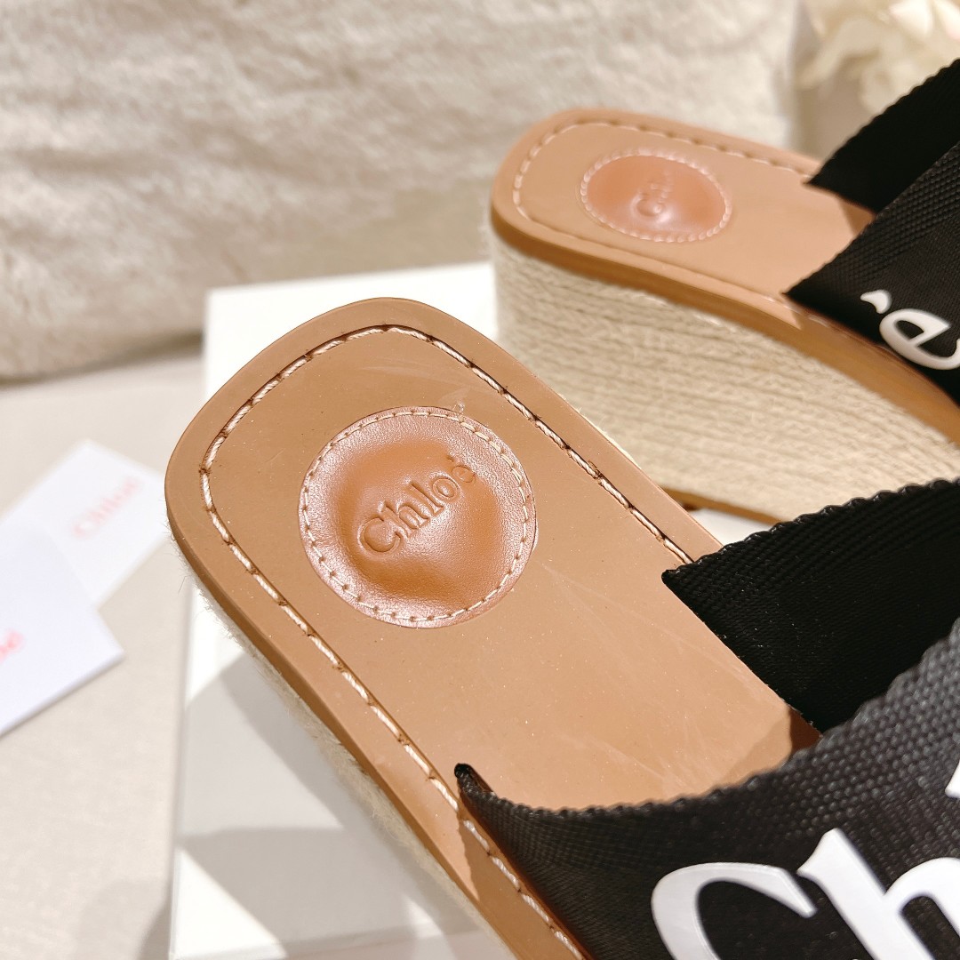 Chloe Woody Wedge Espadrille - FashionPlug