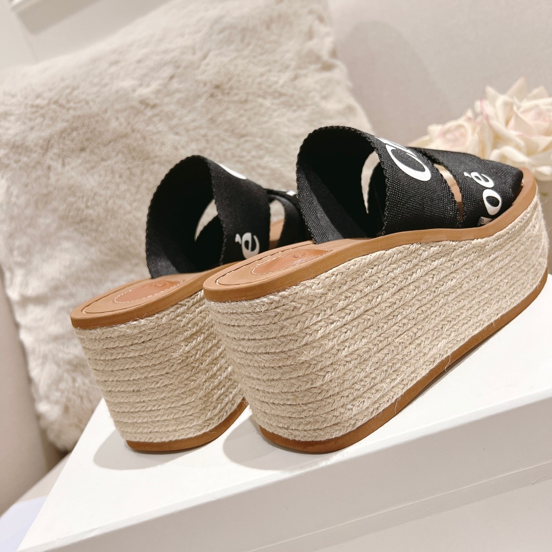Chloe Woody Wedge Espadrille - FashionPlug