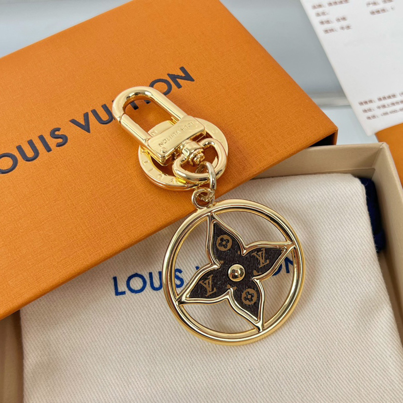 Louis Vuitton Puzzle Flower Monogram Keyring    M01207 - FashionPlug