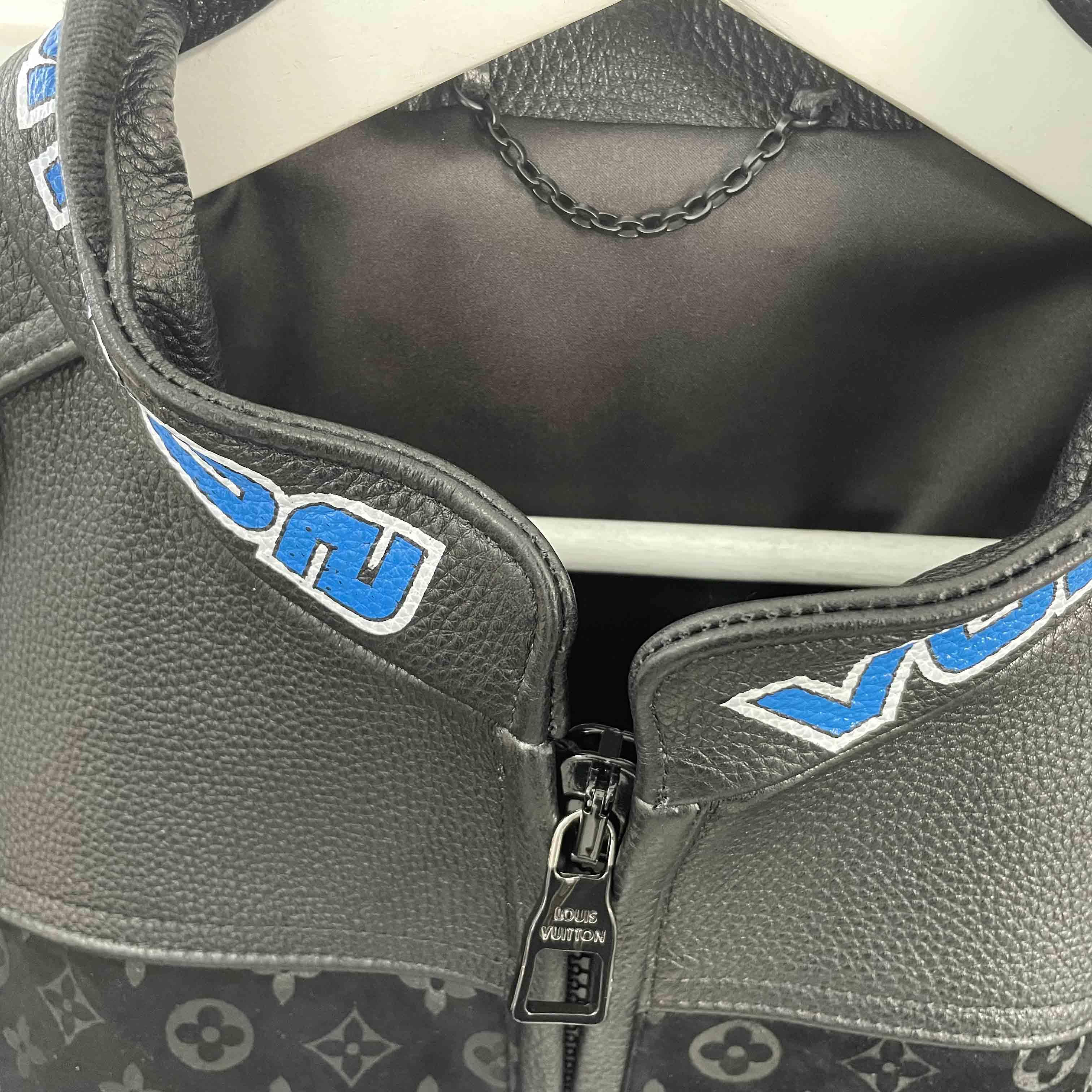 Louis Vuitton Leather Mix Biker - FashionPlug