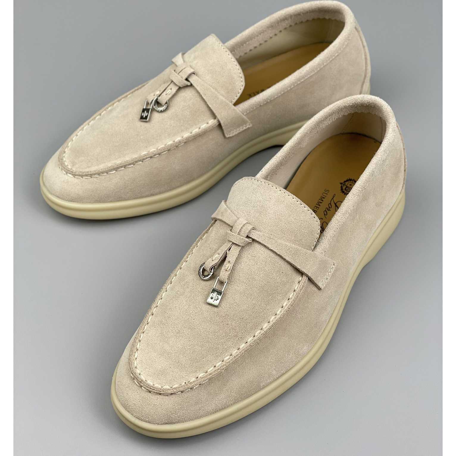 Loro Piana Women's Summer Walk Loafers - FashionPlug