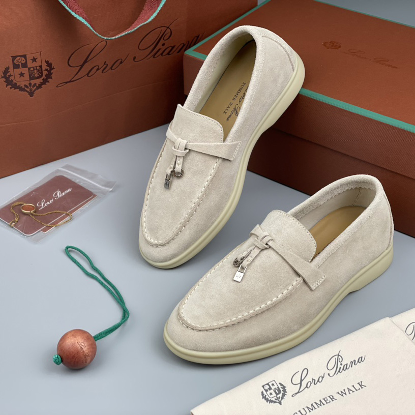 Loro Piana Women's Summer Walk Loafers - FashionPlug