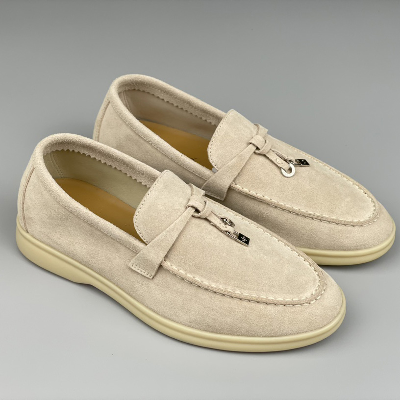 Loro Piana Women's Summer Walk Loafers - FashionPlug