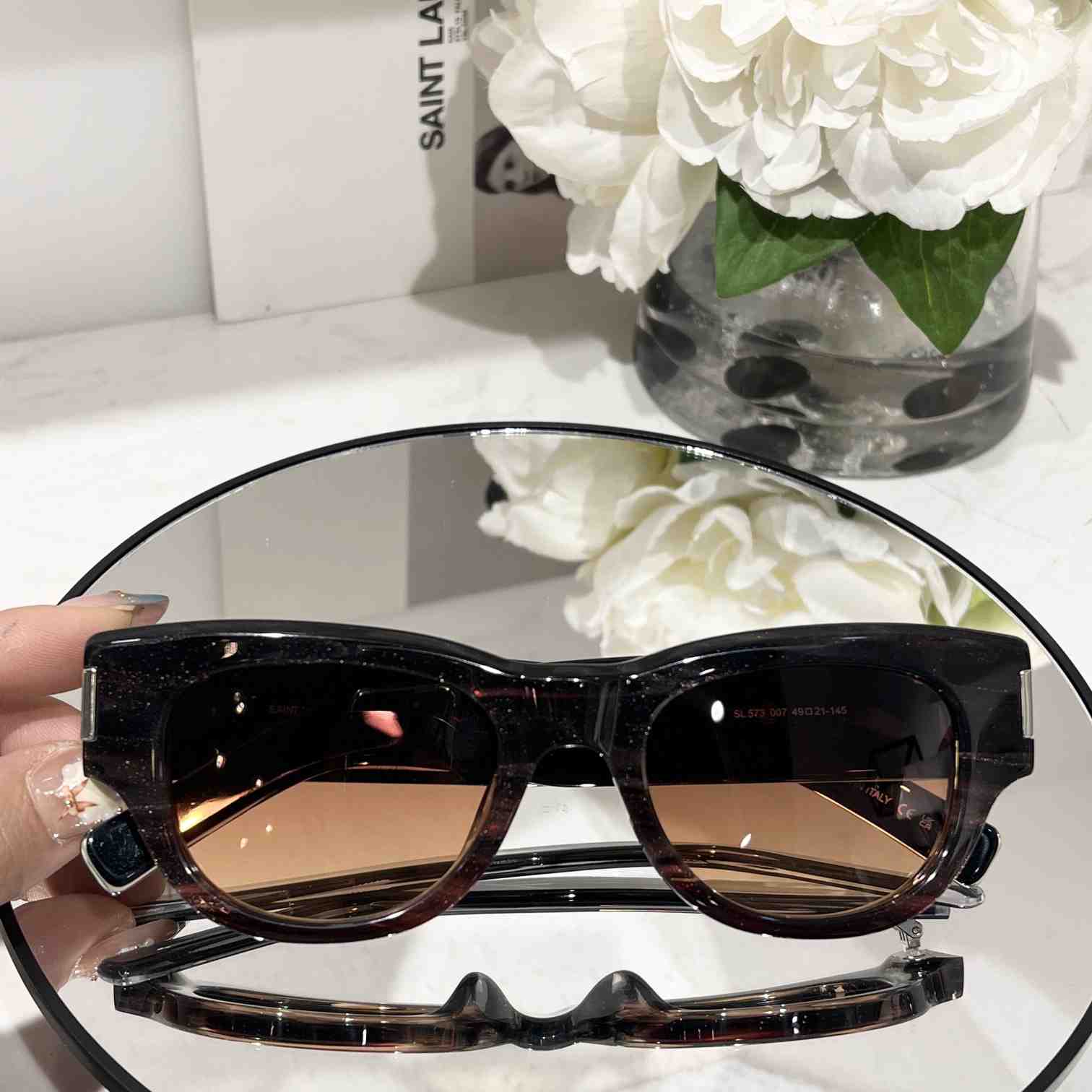 Saint Laurent SL573 Sunglasses - FashionPlug