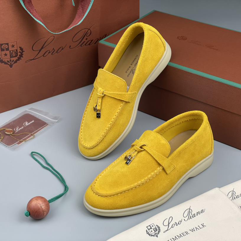 Loro Piana Women's Summer Walk Loafers - FashionPlug