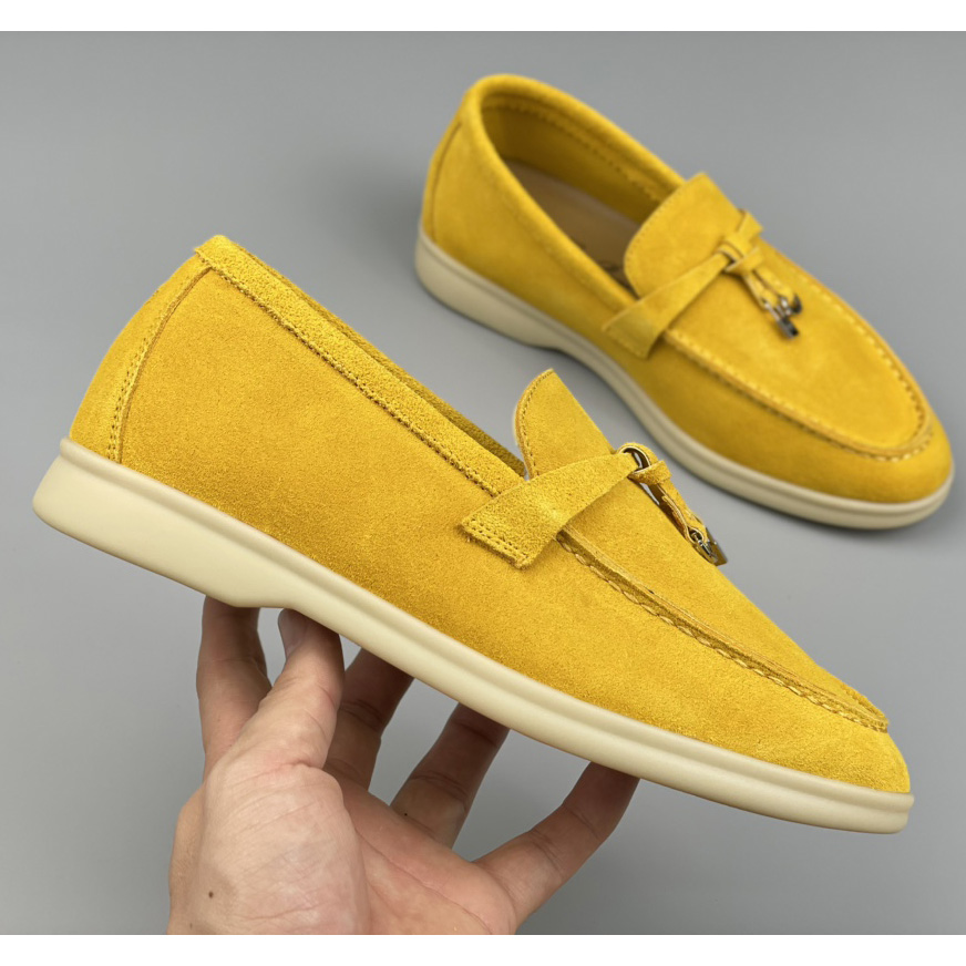 Loro Piana Women's Summer Walk Loafers - FashionPlug