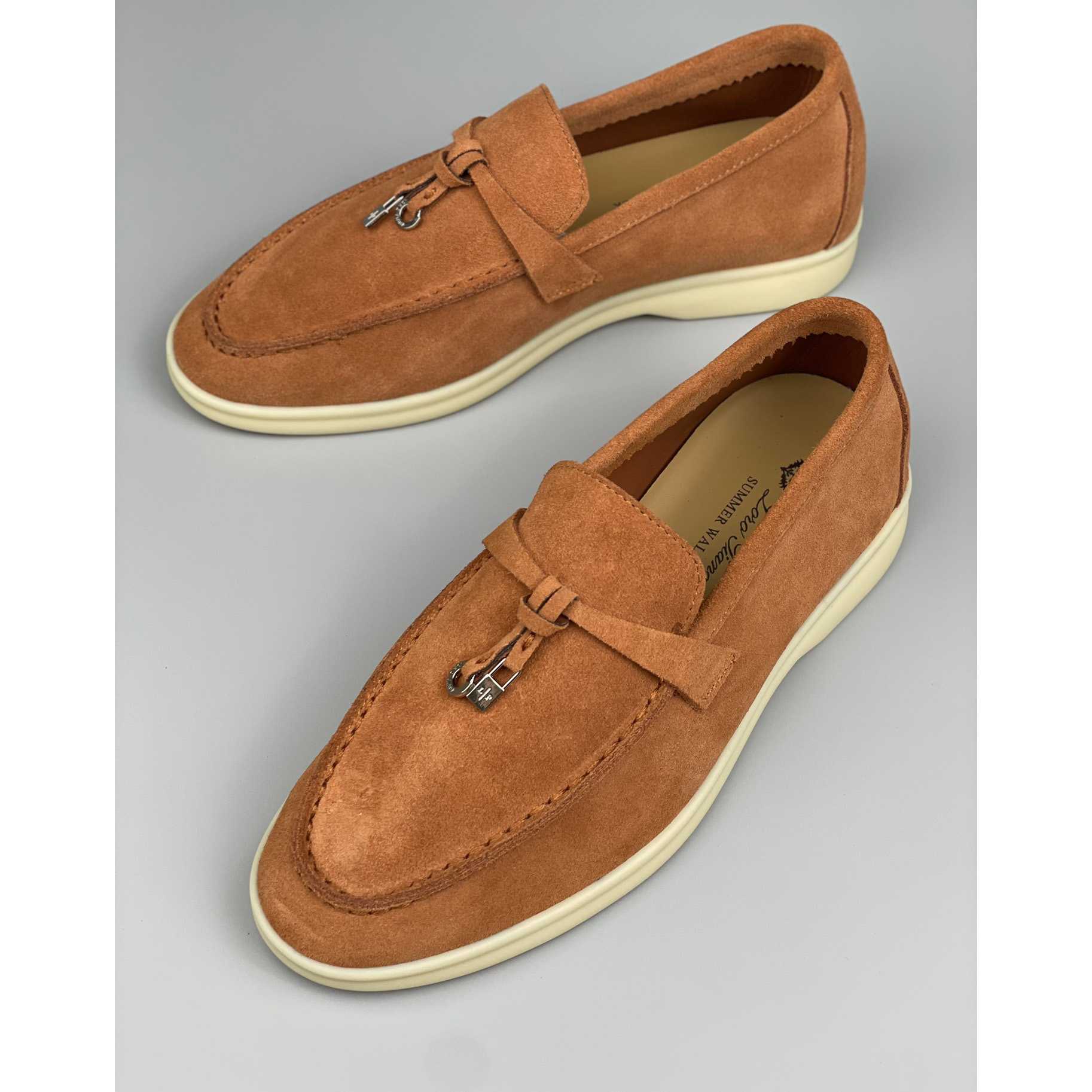 Loro Piana Women's Summer Walk Loafers - FashionPlug