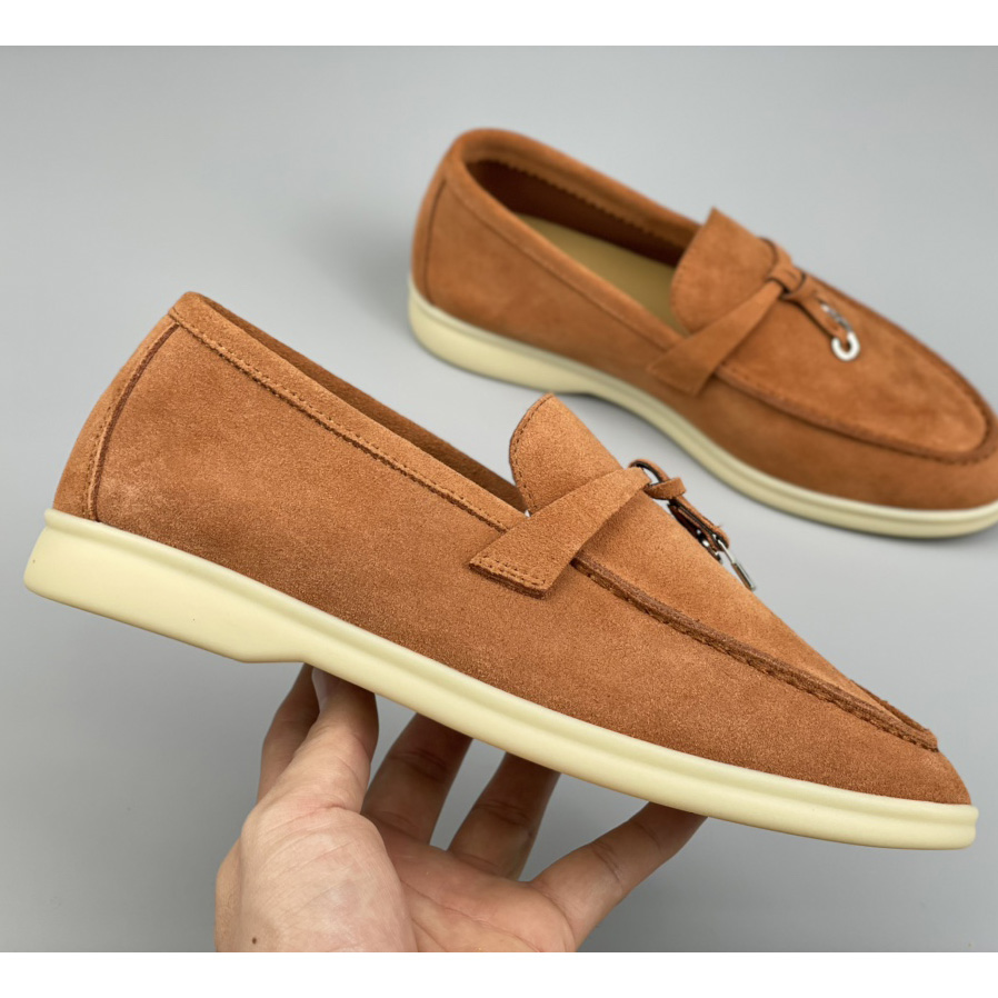 Loro Piana Women's Summer Walk Loafers - FashionPlug