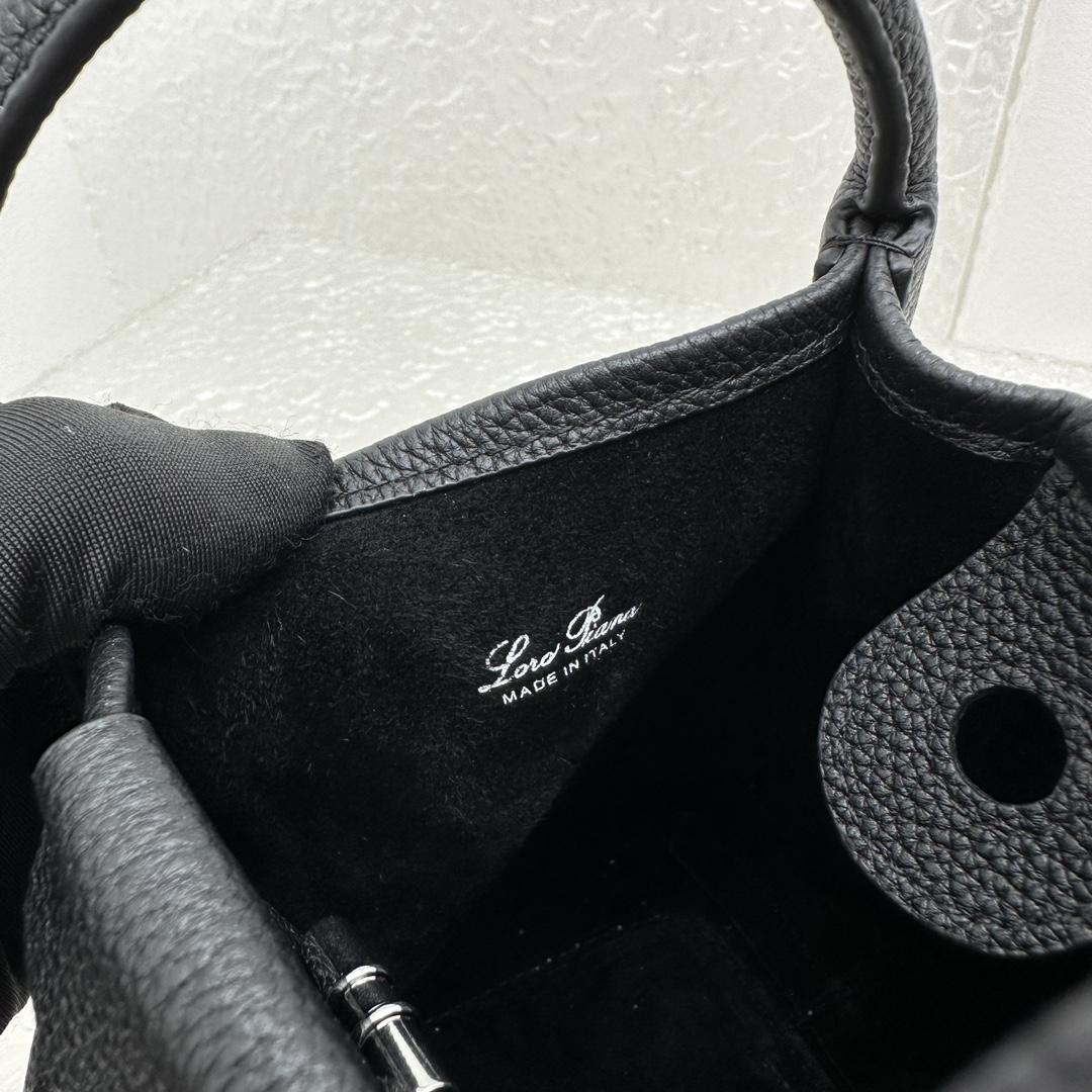 Loro Piana Micro Bale Bag  (14cm*14cm*18cm) - FashionPlug