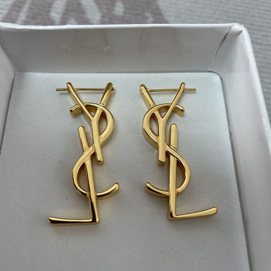Saint Laurent YSL Earrings - FashionPlug