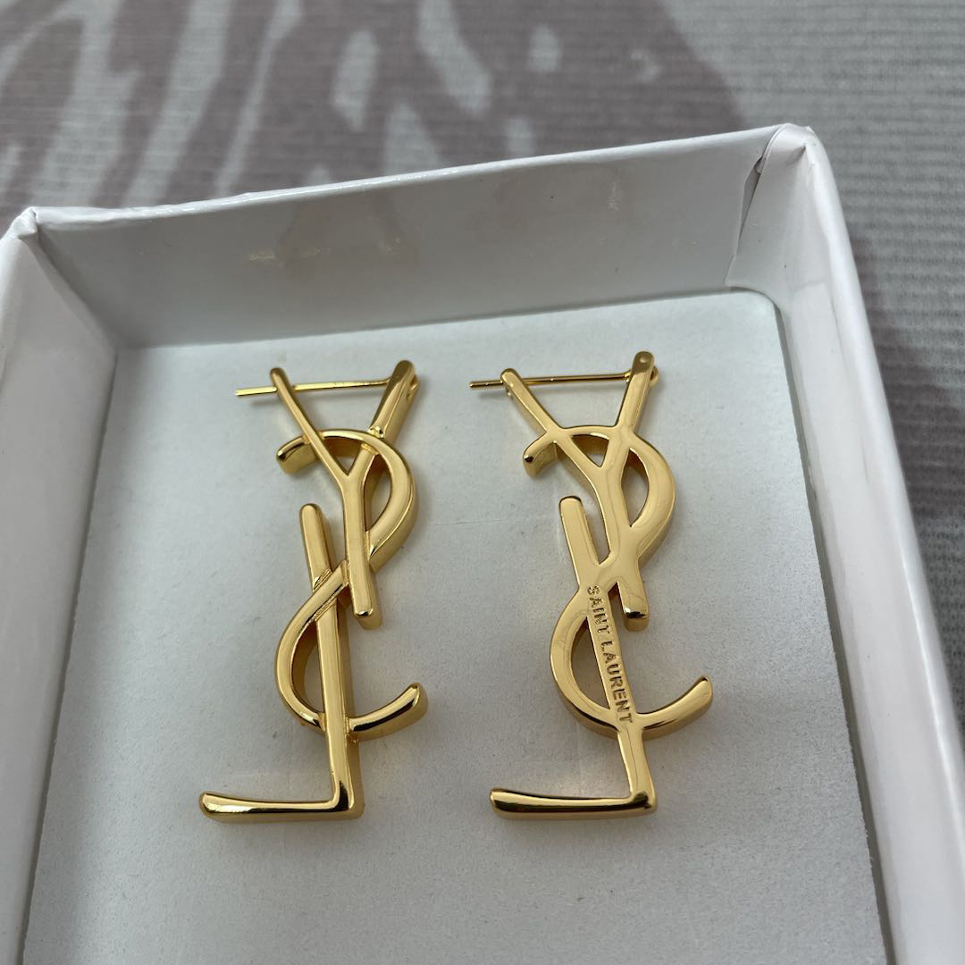 Saint Laurent YSL Earrings - FashionPlug