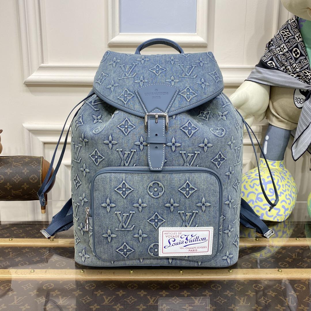 Louis Vuitton Montsouris Backpack  (32*40*19cm)M22534 - FashionPlug
