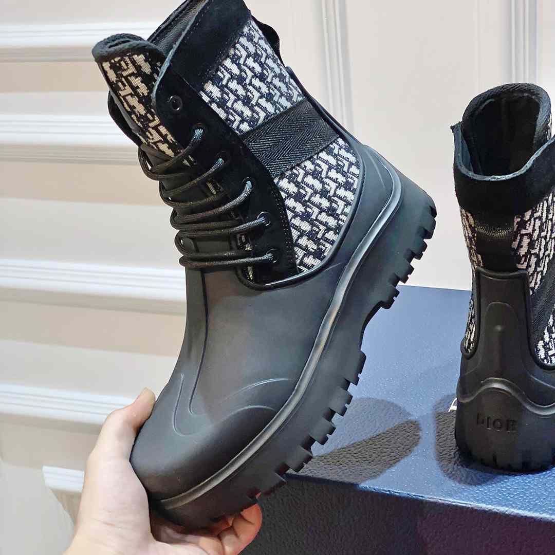 Dior Garden Lace-up Boot  - FashionPlug