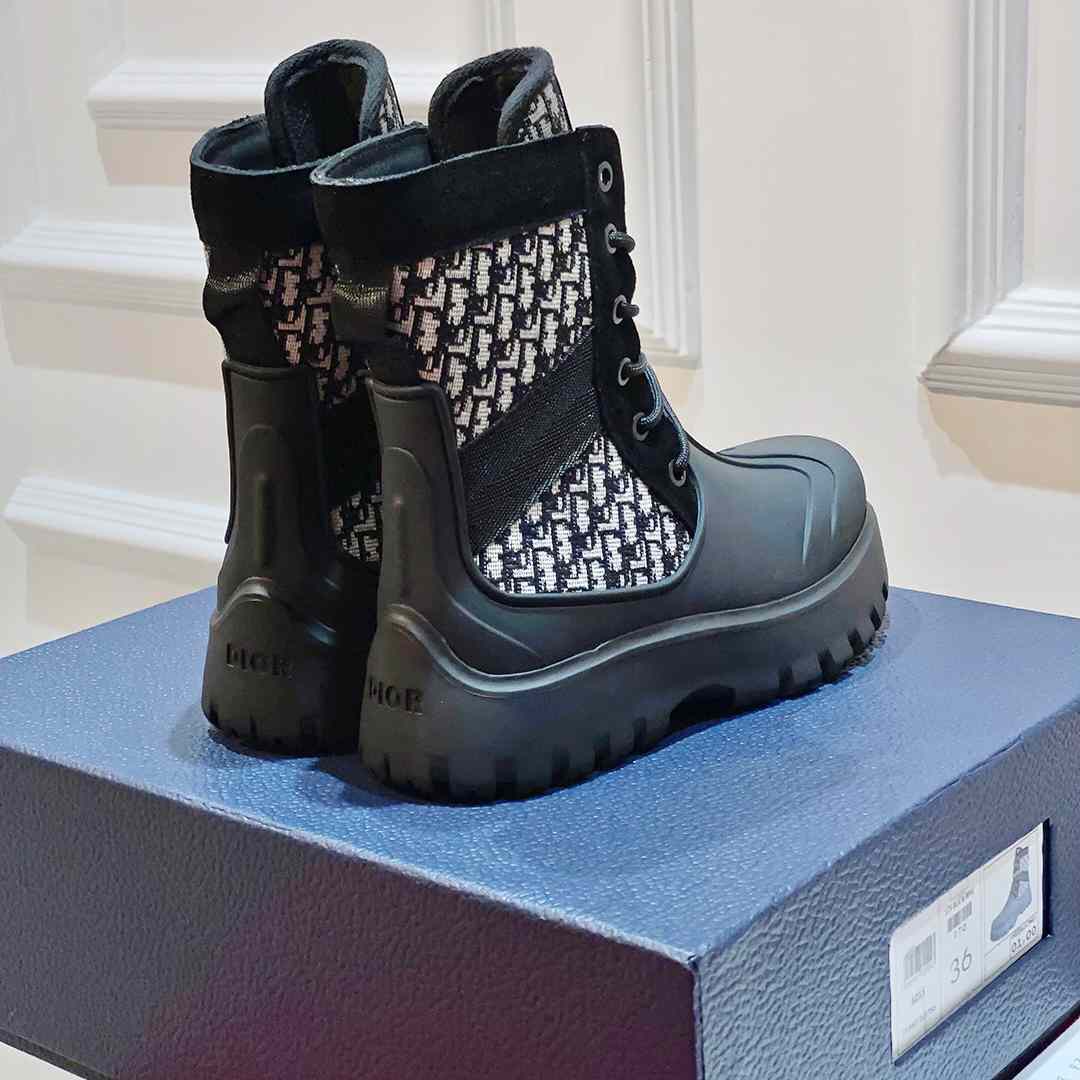 Dior Garden Lace-up Boot  - FashionPlug
