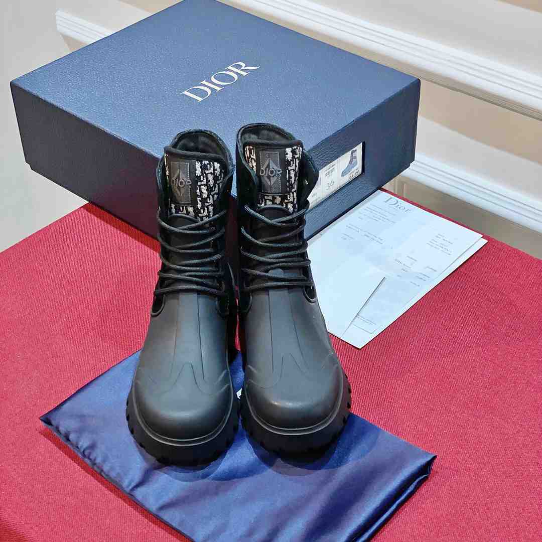Dior Garden Lace-up Boot  - FashionPlug