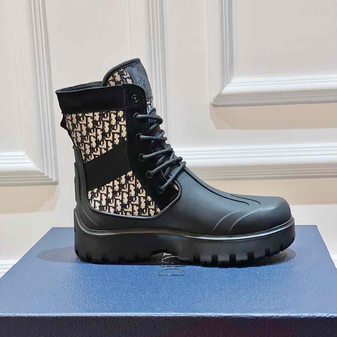 Dior Garden Lace-up Boot  - FashionPlug