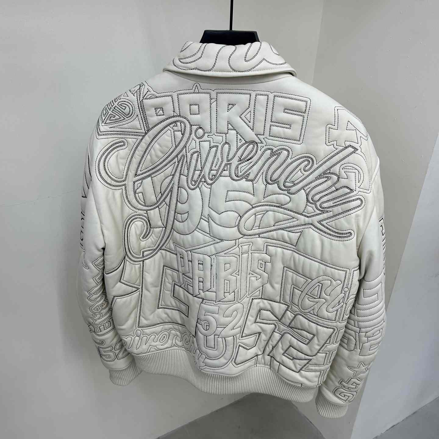Givenchy Leather Bomber - FashionPlug