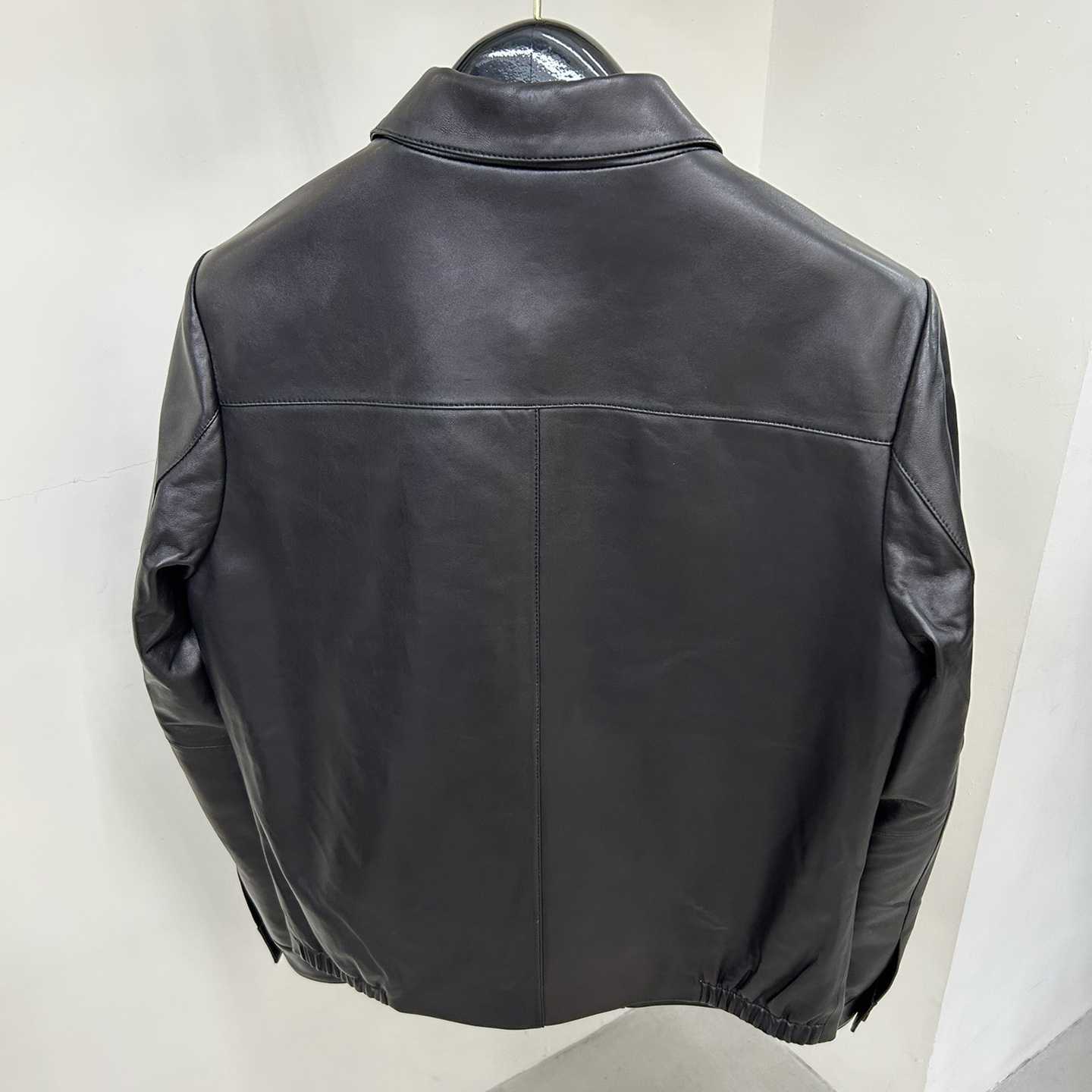 Prada Nappa Leather Blouson Jacket - FashionPlug