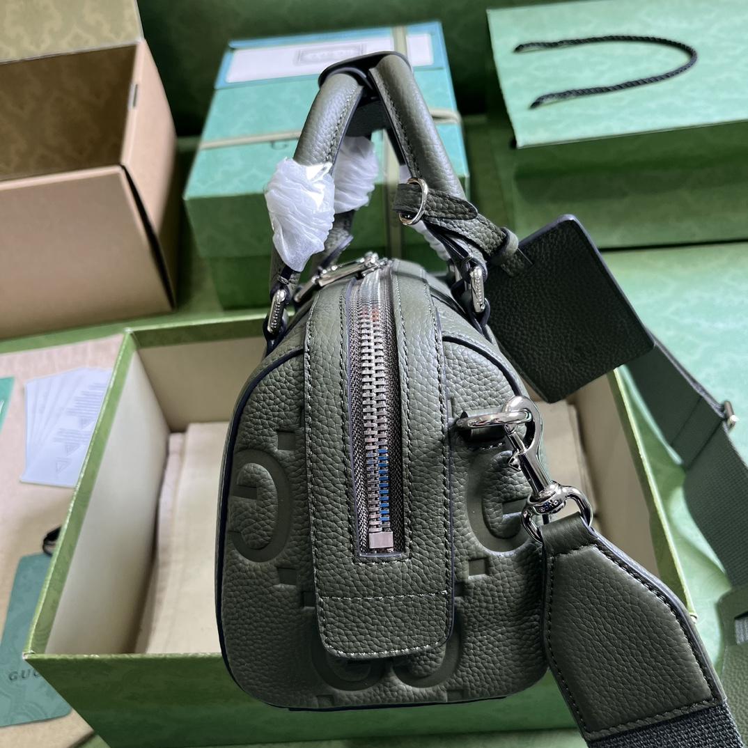 Gucci Jumbo GG Mini Duffle Bag (22-15-12.5cm) - FashionPlug