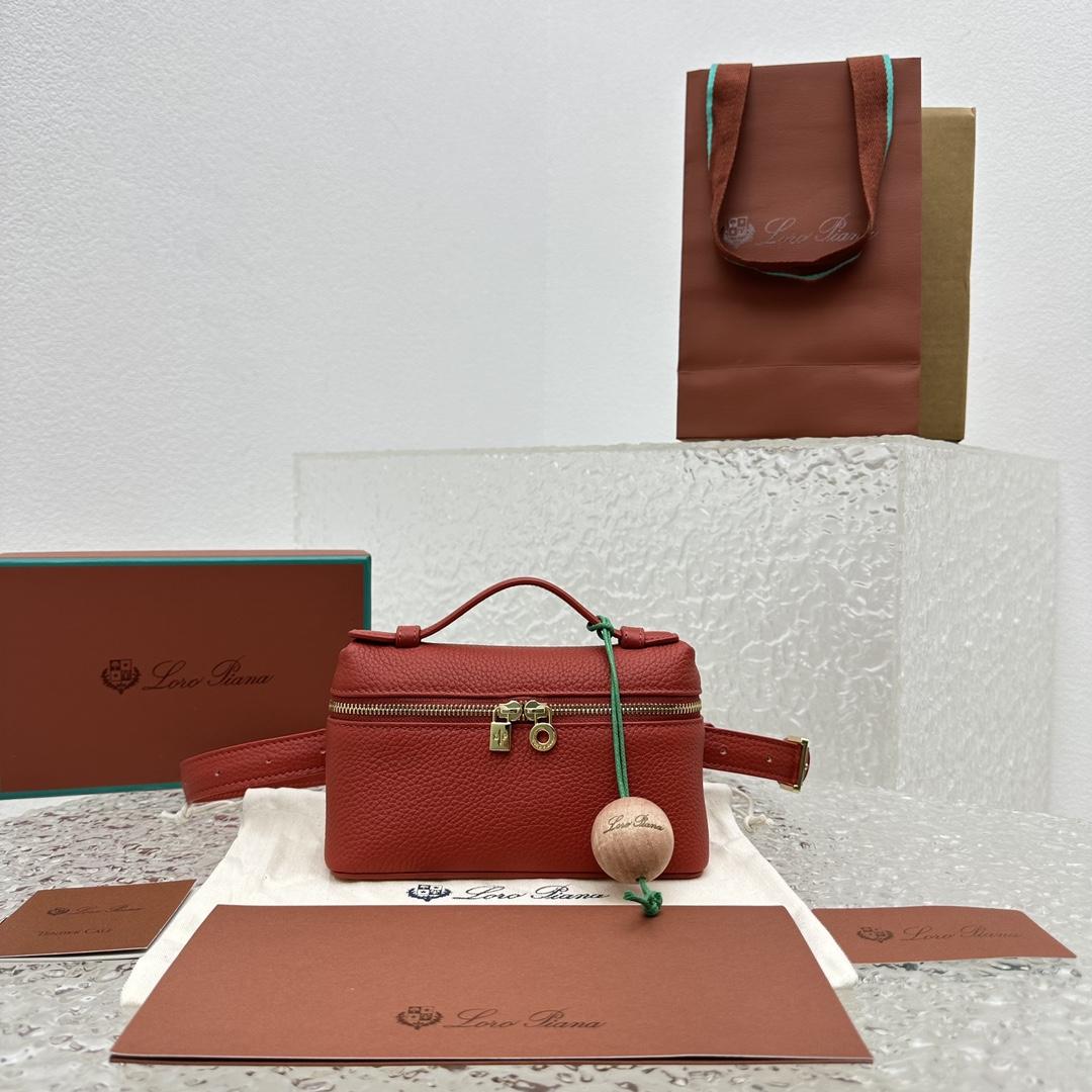 Loro Piana Extra pocket L16 Belt Bag  (16×6×10cm) - FashionPlug