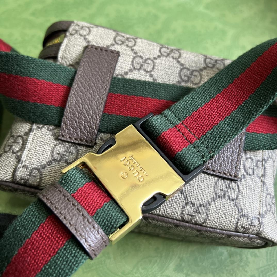Gucci Ophidia GG Belt Bag (18-12-6cm) - FashionPlug