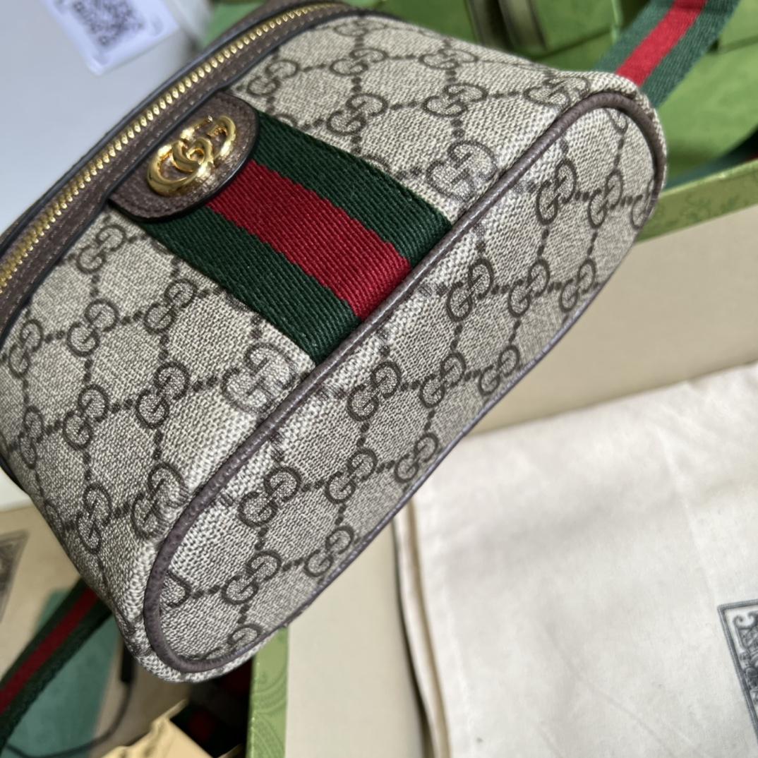 Gucci Ophidia GG Belt Bag (18-12-6cm) - FashionPlug