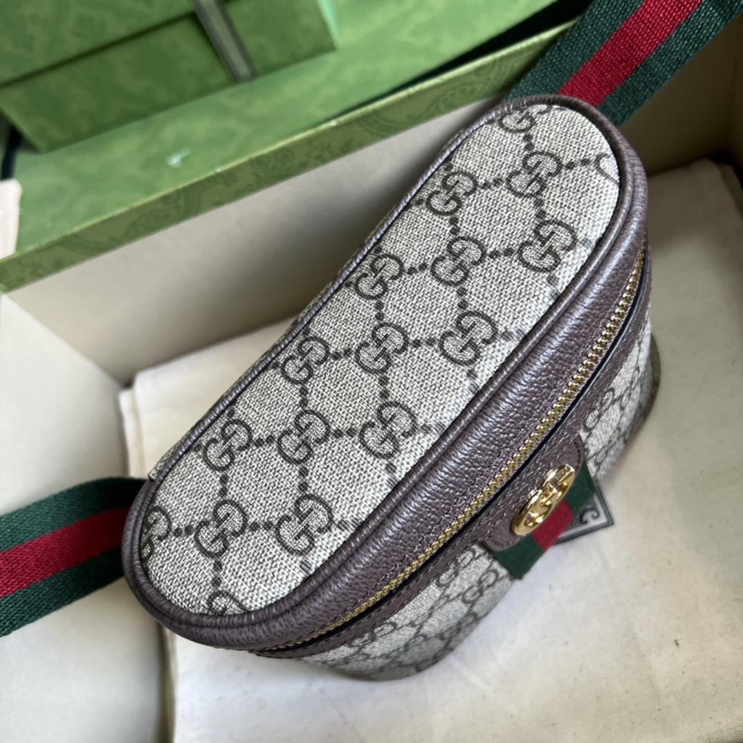 Gucci Ophidia GG Belt Bag (18-12-6cm) - FashionPlug
