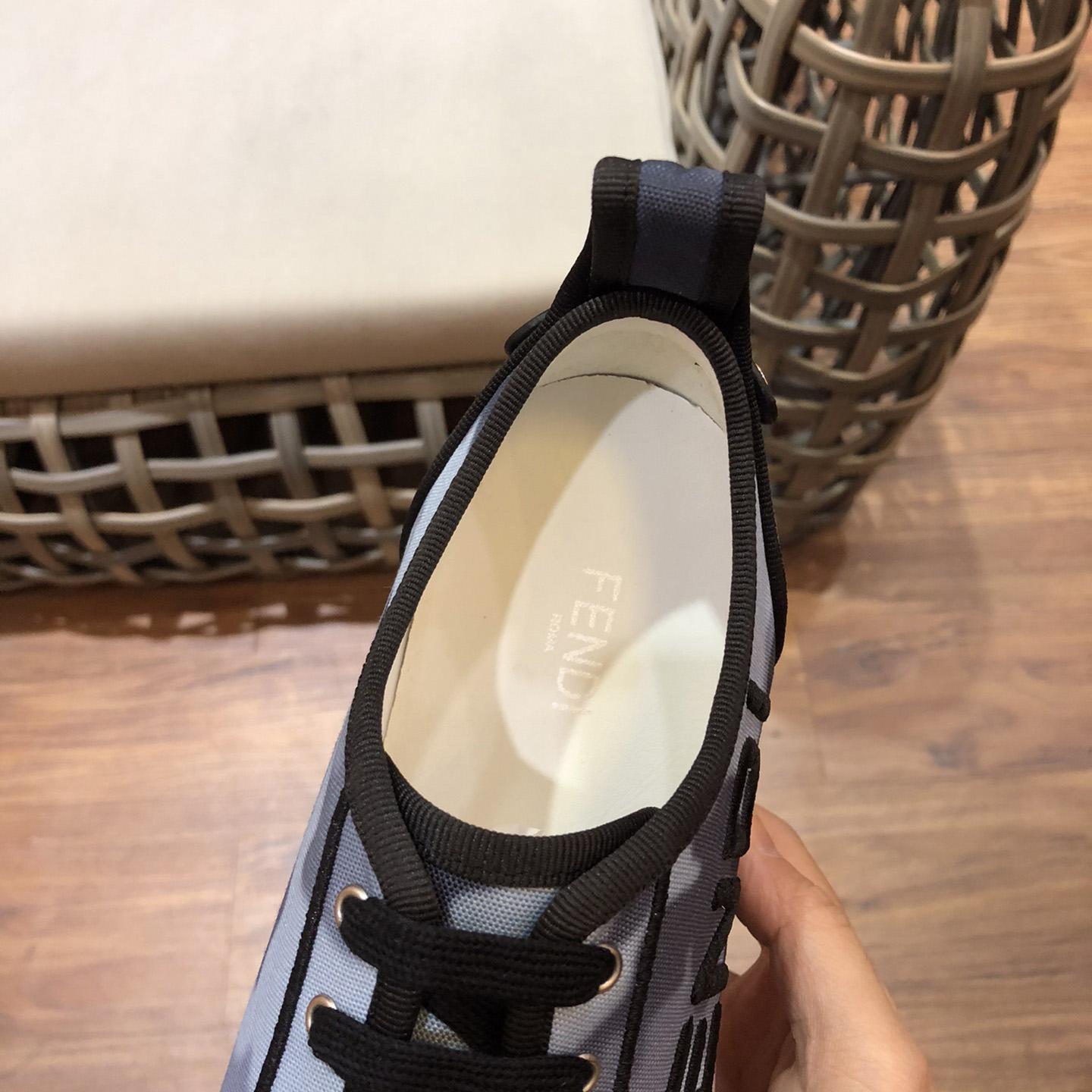 Fendi Rise Canvas Sneaker - FashionPlug